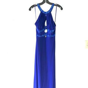 NWT Indigo Blue Prom Dress / Evening Gown